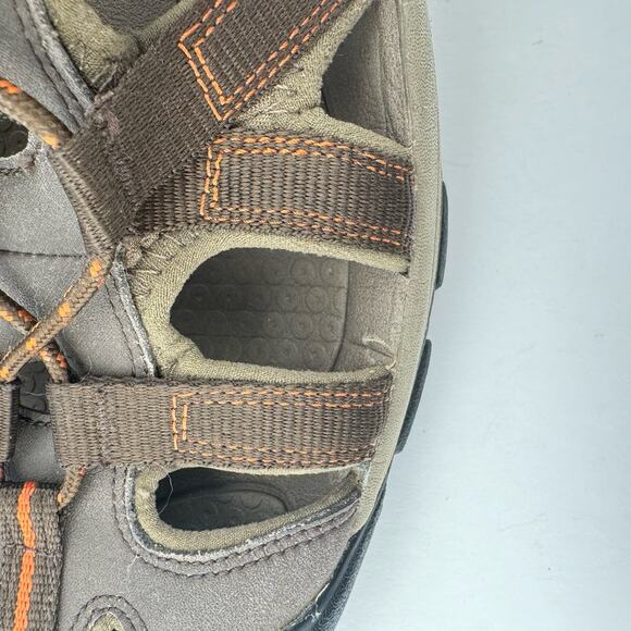 Keen Owyhee Sandal Faux Leather Mesh Lined Water Cap Toe Pull‎ Lace Shoes Sz 13 main image 9
